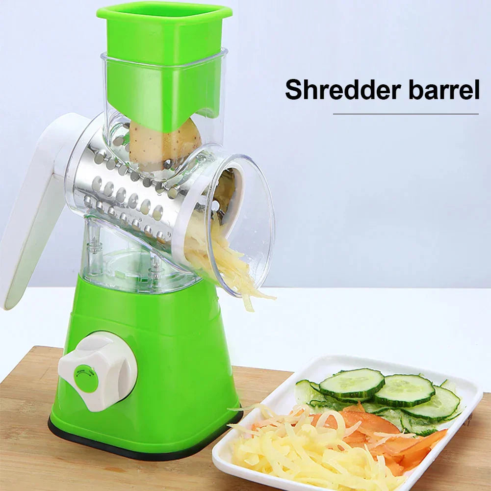 MANUAL VEGETABLE CUTTER/ ROUND SLICER GADGET