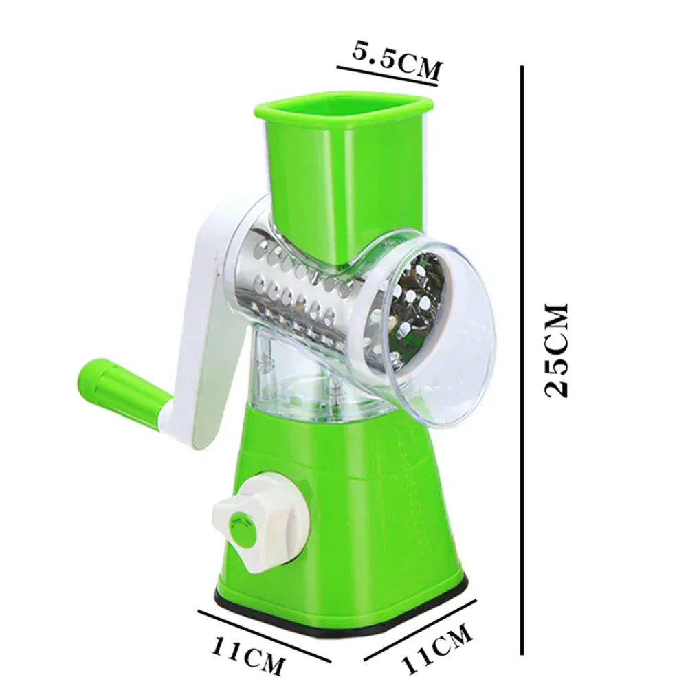 MANUAL VEGETABLE CUTTER/ ROUND SLICER GADGET