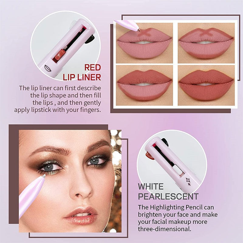 4 In 1 Waterproof Makeup Pen