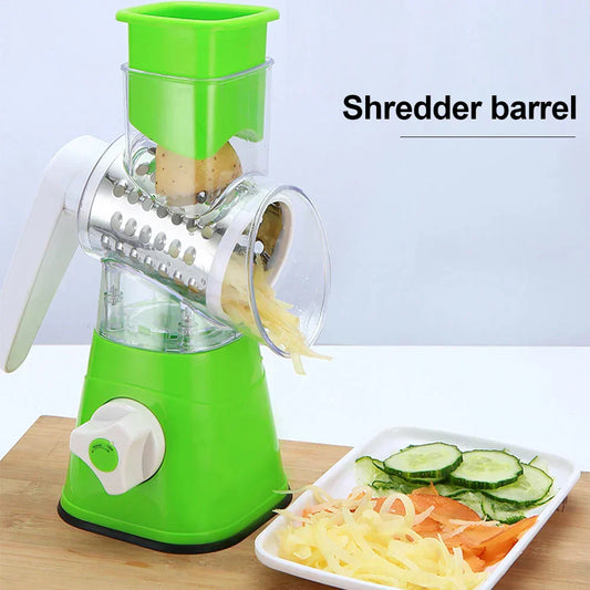 MANUAL VEGETABLE CUTTER/ ROUND SLICER GADGET